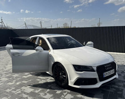 Білий Ауді A7 Sportback, об'ємом двигуна 3 л та пробігом 220 тис. км за 12500 $, фото 12 на Automoto.ua