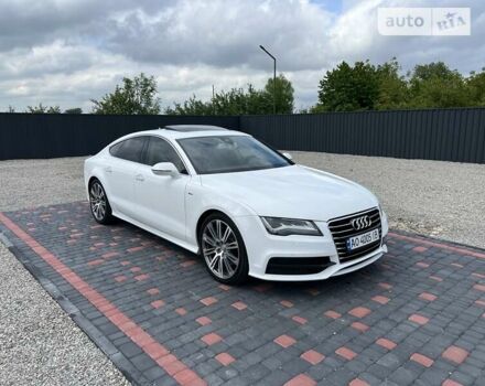 Білий Ауді A7 Sportback, об'ємом двигуна 3 л та пробігом 151 тис. км за 16900 $, фото 11 на Automoto.ua