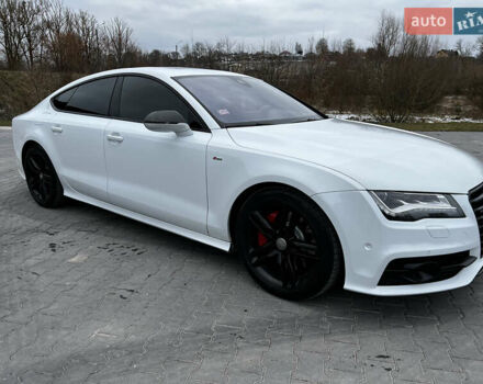 Белый Ауди A7 Sportback, объемом двигателя 3 л и пробегом 210 тыс. км за 22800 $, фото 1 на Automoto.ua