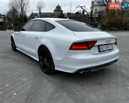 Белый Ауди A7 Sportback, объемом двигателя 3 л и пробегом 210 тыс. км за 22800 $, фото 9 на Automoto.ua