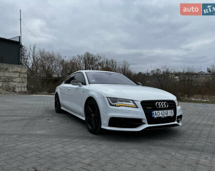 Белый Ауди A7 Sportback, объемом двигателя 3 л и пробегом 210 тыс. км за 22800 $, фото 14 на Automoto.ua