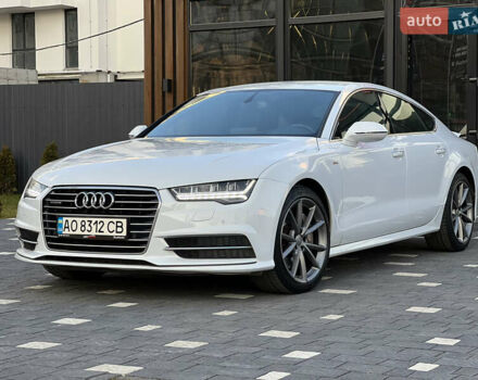 Белый Ауди A7 Sportback, объемом двигателя 3 л и пробегом 124 тыс. км за 23500 $, фото 1 на Automoto.ua