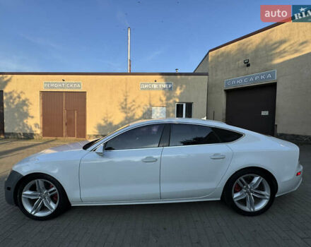 Белый Ауди A7 Sportback, объемом двигателя 3 л и пробегом 336 тыс. км за 13700 $, фото 12 на Automoto.ua