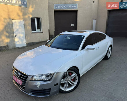Белый Ауди A7 Sportback, объемом двигателя 3 л и пробегом 336 тыс. км за 13900 $, фото 1 на Automoto.ua