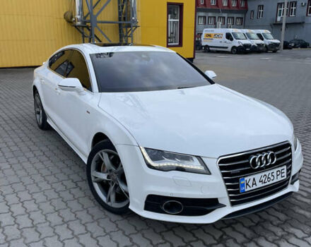 Белый Ауди A7 Sportback, объемом двигателя 3 л и пробегом 135 тыс. км за 25600 $, фото 1 на Automoto.ua