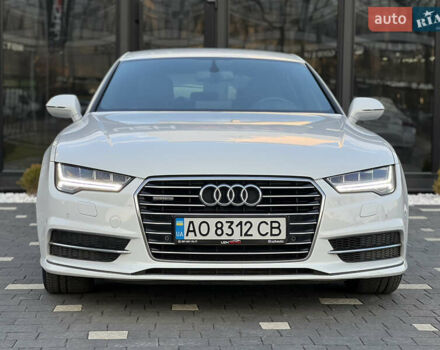 Белый Ауди A7 Sportback, объемом двигателя 3 л и пробегом 124 тыс. км за 23500 $, фото 4 на Automoto.ua