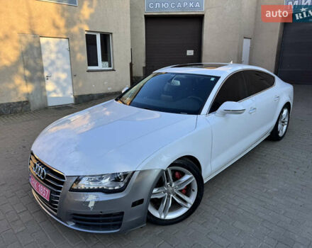 Белый Ауди A7 Sportback, объемом двигателя 3 л и пробегом 336 тыс. км за 13700 $, фото 3 на Automoto.ua