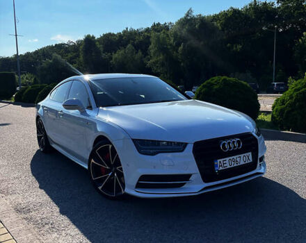 Білий Ауді A7 Sportback, об'ємом двигуна 3 л та пробігом 127 тис. км за 31500 $, фото 27 на Automoto.ua