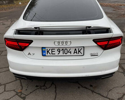 Белый Ауди A7 Sportback, объемом двигателя 3 л и пробегом 130 тыс. км за 20500 $, фото 13 на Automoto.ua
