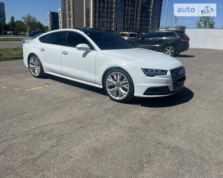 Белый Ауди A7 Sportback, объемом двигателя 3 л и пробегом 155 тыс. км за 36499 $, фото 8 на Automoto.ua