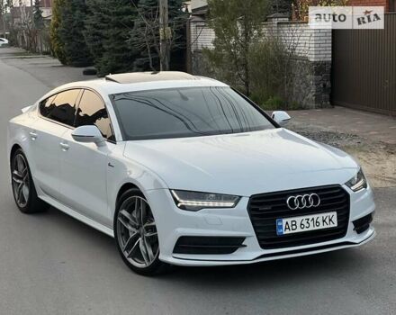 Белый Ауди A7 Sportback, объемом двигателя 3 л и пробегом 142 тыс. км за 25000 $, фото 18 на Automoto.ua
