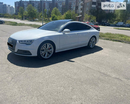 Белый Ауди A7 Sportback, объемом двигателя 3 л и пробегом 155 тыс. км за 36499 $, фото 2 на Automoto.ua