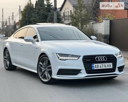Белый Ауди A7 Sportback, объемом двигателя 3 л и пробегом 142 тыс. км за 25000 $, фото 1 на Automoto.ua