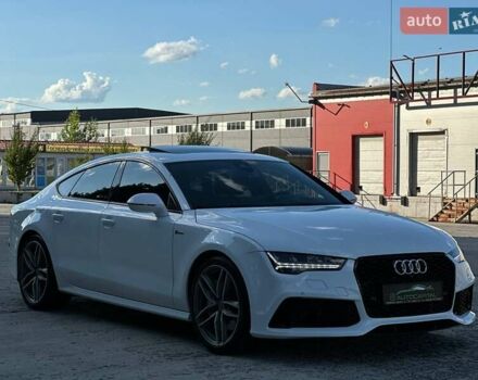 Ауди A7 Sportback 2016 в Киеве на Automoto.ua Белый Ауди A7 Sportback, объемом двигателя 3 л и пробегом 26 тыс. км за 24990 $, фото 5 на Automoto.ua