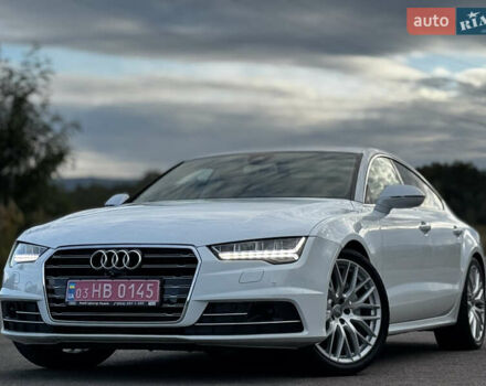 Белый Ауди A7 Sportback, объемом двигателя 3 л и пробегом 125 тыс. км за 23900 $, фото 1 на Automoto.ua