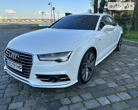 Белый Ауди A7 Sportback, объемом двигателя 0 л и пробегом 59 тыс. км за 37900 $, фото 10 на Automoto.ua