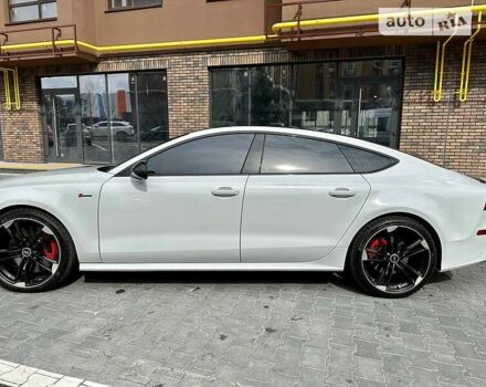 Білий Ауді A7 Sportback, об'ємом двигуна 3 л та пробігом 130 тис. км за 29000 $, фото 11 на Automoto.ua