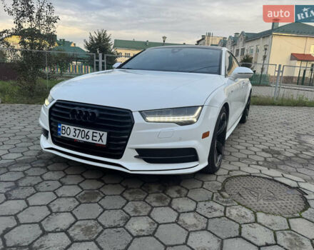 Белый Ауди A7 Sportback, объемом двигателя 3 л и пробегом 108 тыс. км за 21900 $, фото 1 на Automoto.ua