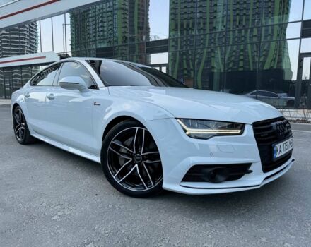 Белый Ауди A7 Sportback, объемом двигателя 3 л и пробегом 133 тыс. км за 28700 $, фото 1 на Automoto.ua