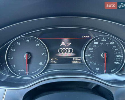 Белый Ауди A7 Sportback, объемом двигателя 3 л и пробегом 108 тыс. км за 23250 $, фото 70 на Automoto.ua