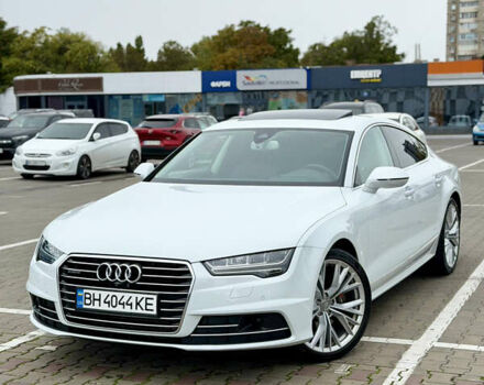 Белый Ауди A7 Sportback, объемом двигателя 3 л и пробегом 155 тыс. км за 26200 $, фото 1 на Automoto.ua