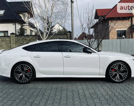 Білий Ауді A7 Sportback, об'ємом двигуна 3 л та пробігом 90 тис. км за 33500 $, фото 16 на Automoto.ua