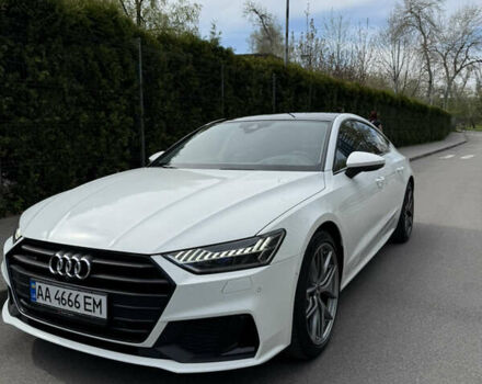 Белый Ауди A7 Sportback, объемом двигателя 3 л и пробегом 76 тыс. км за 56000 $, фото 1 на Automoto.ua