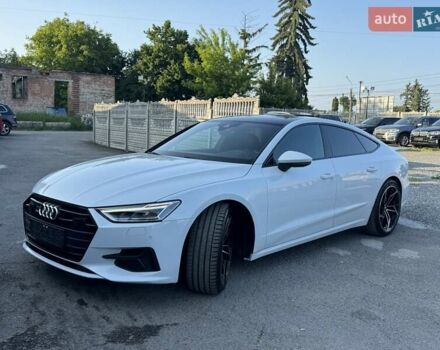 Белый Ауди A7 Sportback, объемом двигателя 3 л и пробегом 113 тыс. км за 48900 $, фото 101 на Automoto.ua