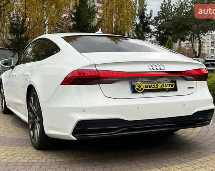 Ауди A7 Sportback 2018 в Львове на Automoto.ua Белый Ауди A7 Sportback, объемом двигателя 2.97 л и пробегом 196 тыс. км за 52900 $, фото 4 на Automoto.ua