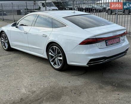 Білий Ауді A7 Sportback, об'ємом двигуна 3 л та пробігом 59 тис. км за 58888 $, фото 4 на Automoto.ua