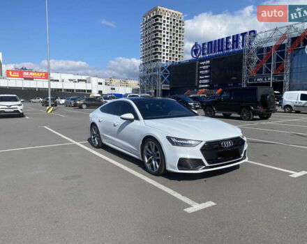 Білий Ауді A7 Sportback, об'ємом двигуна 3 л та пробігом 55 тис. км за 58100 $, фото 14 на Automoto.ua