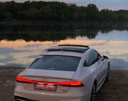 Білий Ауді A7 Sportback, об'ємом двигуна 3 л та пробігом 55 тис. км за 58100 $, фото 47 на Automoto.ua