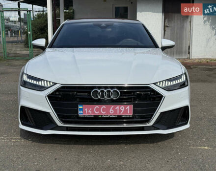 Білий Ауді A7 Sportback, об'ємом двигуна 3 л та пробігом 59 тис. км за 58888 $, фото 1 на Automoto.ua