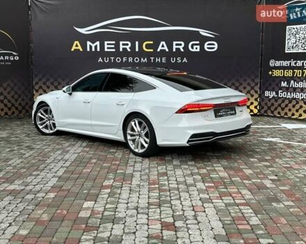 Білий Ауді A7 Sportback, об'ємом двигуна 3 л та пробігом 40 тис. км за 59999 $, фото 7 на Automoto.ua
