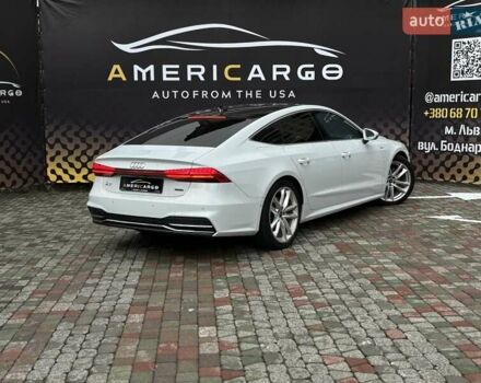 Білий Ауді A7 Sportback, об'ємом двигуна 3 л та пробігом 40 тис. км за 59999 $, фото 9 на Automoto.ua