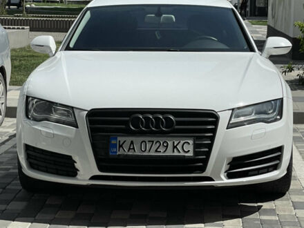 Білий Ауді A7 Sportback, об'ємом двигуна 3 л та пробігом 98 тис. км за 22800 $, фото 1 на Automoto.ua