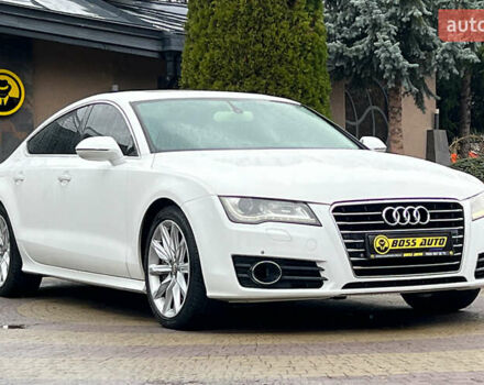 Белый Ауди A7 Sportback, объемом двигателя 3 л и пробегом 299 тыс. км за 13650 $, фото 1 на Automoto.ua