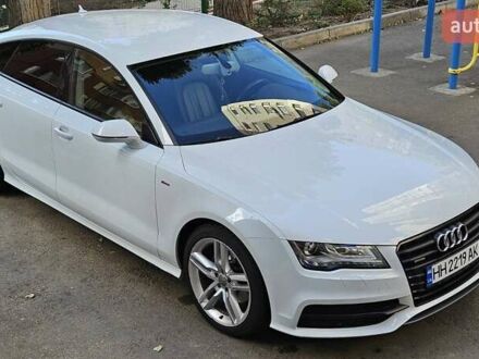 Білий Ауді A7 Sportback, об'ємом двигуна 2.77 л та пробігом 67 тис. км за 21500 $, фото 1 на Automoto.ua