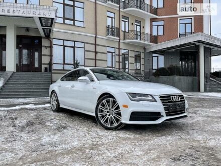 Ауди А7 2013 в Львове на Automoto.ua Белый Ауди А7, объемом двигателя 3 л и пробегом 107 тыс. км за 29700 $, фото 1 на Automoto.ua