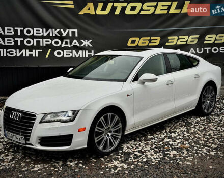Белый Ауди A7 Sportback, объемом двигателя 3 л и пробегом 167 тыс. км за 14200 $, фото 1 на Automoto.ua