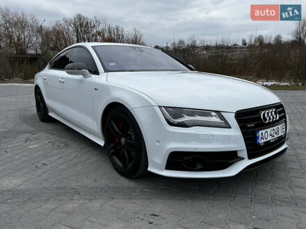 Ауди A7 Sportback 2013 в Тернополе на Automoto.ua Белый Ауди A7 Sportback, объемом двигателя 3 л и пробегом 210 тыс. км за 22800 $, фото 1 на Automoto.ua