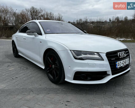 Белый Ауди A7 Sportback, объемом двигателя 3 л и пробегом 210 тыс. км за 22800 $, фото 1 на Automoto.ua