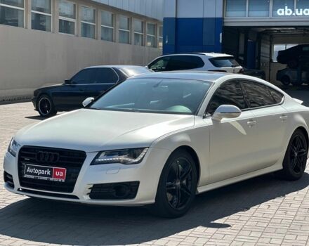 Белый Ауди A7 Sportback, объемом двигателя 3 л и пробегом 171 тыс. км за 13290 $, фото 1 на Automoto.ua