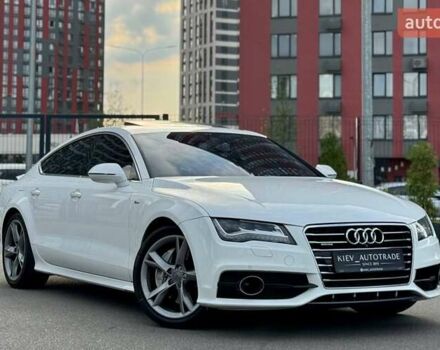 Белый Ауди A7 Sportback, объемом двигателя 2.97 л и пробегом 130 тыс. км за 26500 $, фото 1 на Automoto.ua