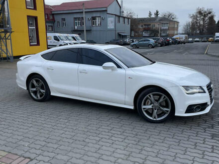 Белый Ауди A7 Sportback, объемом двигателя 3 л и пробегом 135 тыс. км за 25600 $, фото 1 на Automoto.ua