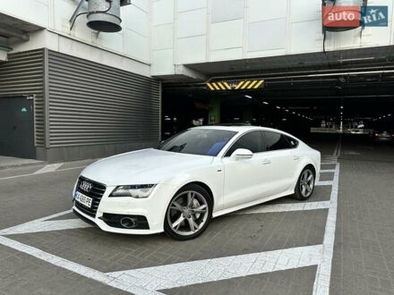 Білий Ауді A7 Sportback, об'ємом двигуна 3 л та пробігом 131 тис. км за 25700 $, фото 1 на Automoto.ua