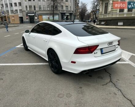 Белый Ауди A7 Sportback, объемом двигателя 3 л и пробегом 104 тыс. км за 21200 $, фото 1 на Automoto.ua