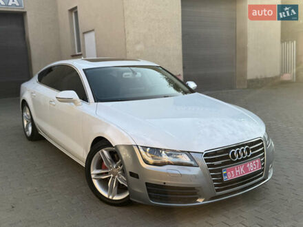 Белый Ауди A7 Sportback, объемом двигателя 3 л и пробегом 336 тыс. км за 13700 $, фото 1 на Automoto.ua