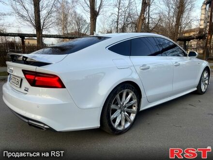 Ауди A7 Sportback 2014 в Днепре (Днепропетровске) на Automoto.ua Белый Ауди A7 Sportback, объемом двигателя 3 л и пробегом 149 тыс. км за 28500 $, фото 1 на Automoto.ua