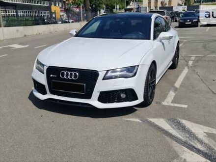 Ауді A7 Sportback 2014 у Києві на Automoto.ua Білий Ауді A7 Sportback, об'ємом двигуна 3 л та пробігом 91 тис. км за 22000 $, фото 1 на Automoto.ua